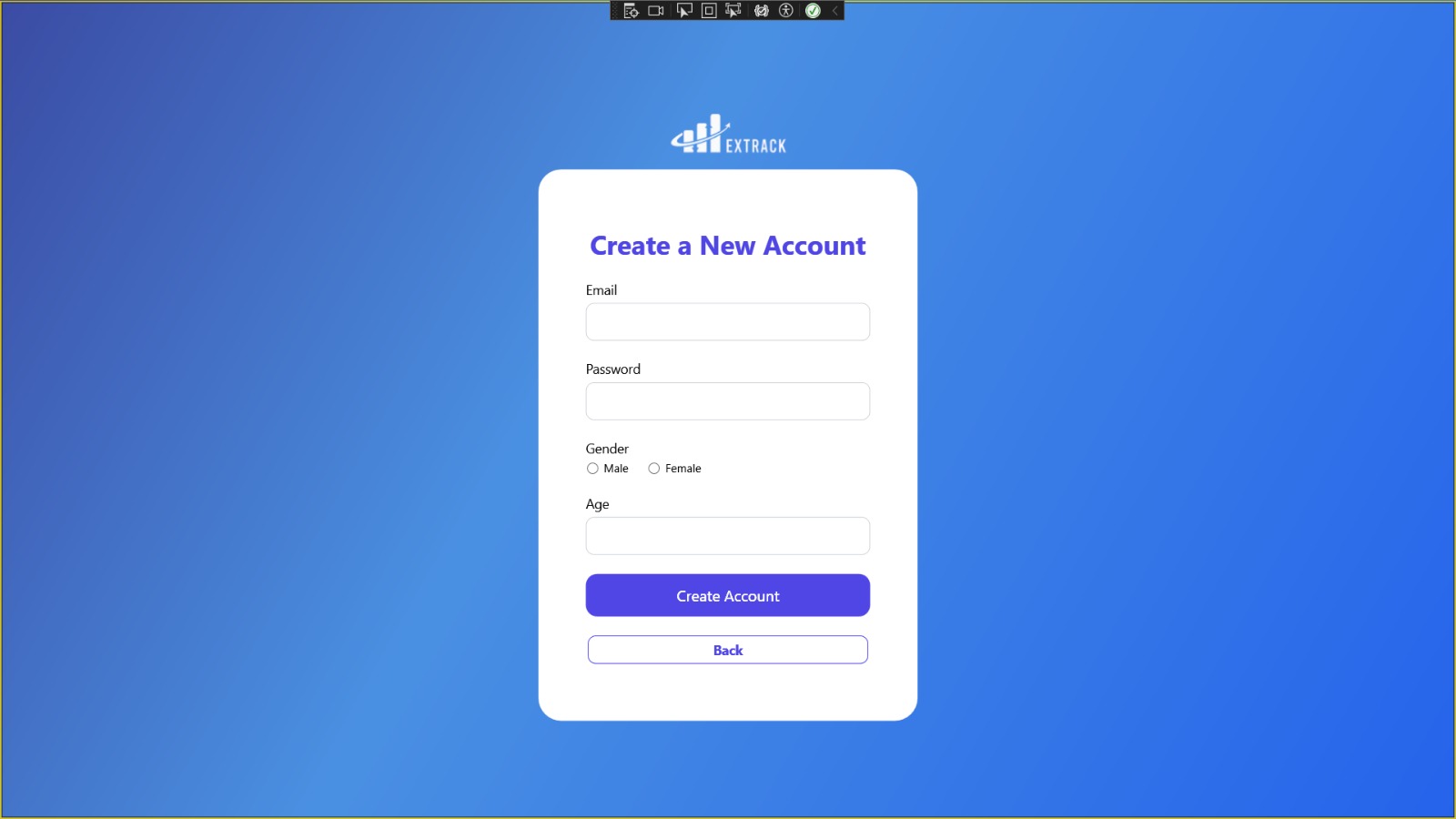 ExpensesTracker Desktop Screenshot 3
